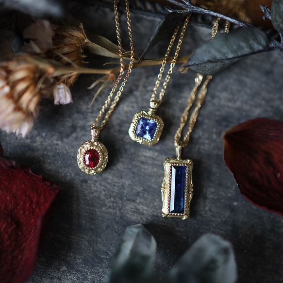 K18YG 大魔女の幻の一雫ネックレス 10枚目の画像