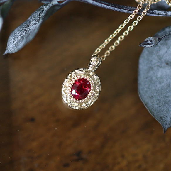 K18YG 大魔女の幻の一雫ネックレス 9枚目の画像