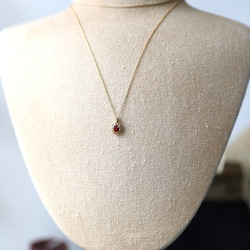 K18YG 大魔女の幻の一雫ネックレス 7枚目の画像