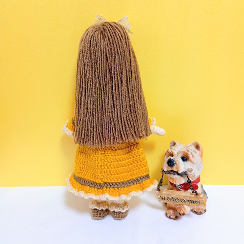 ✿リボン大好き女の子 着せ替えあみぐるみ あみぐるみ Karin✿ 通販