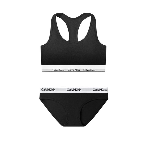 Calvin Klein カルバンクラインスポーツブラ&ショーツ / 上下セット 黒色　Sサイズ 3枚目の画像