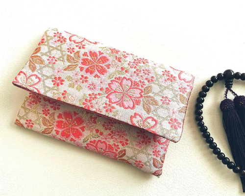 数珠袋 金襴 桜 数珠入れ 念珠袋 念珠入れ 数珠ケース 念珠ケース 和柄