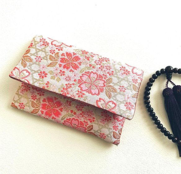 数珠袋 金襴 桜 数珠入れ 念珠袋 念珠入れ 数珠ケース 念珠ケース 和柄
