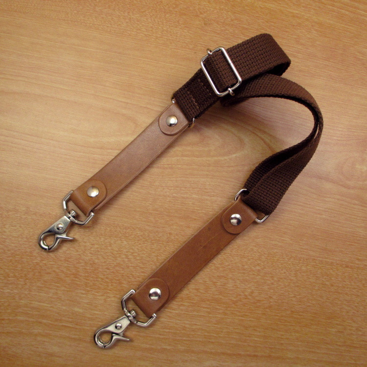 本革　５丁差し シザーケース (手染めキャメル×ナチュラル)　SCA-82/NCA