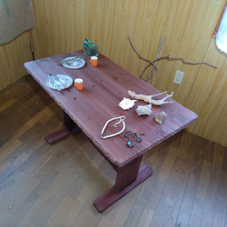 出来たてどうぞ木の良い香り！コヤ木工●大型テーブル 出来たてどうぞ木の良い香り！コヤ木工○大型テーブル 出来たて