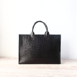 A4サイズしかくトートbag・ver2（ファスナー付き）マチ幅13cm☆彡