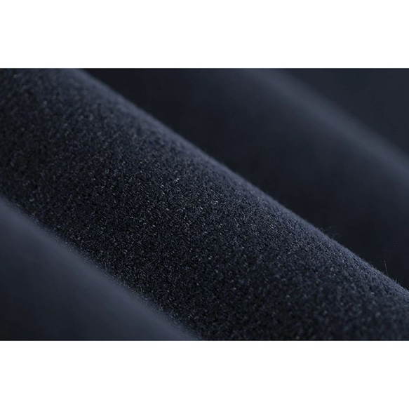 高密度のアセテートとウール混紡、ゆとりロングパンツ。ゴムウエストパンツ。2色L724 13枚目の画像