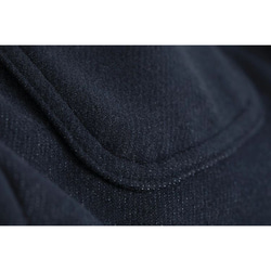 高密度のアセテートとウール混紡、ゆとりロングパンツ。ゴムウエストパンツ。2色L724 11枚目の画像