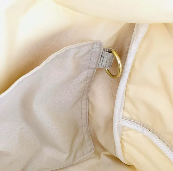 L Lサイズ　ハピリーダイナソー  選べる　両開き2wayマザーズバッグ　ヌビ　刺繍　恐竜　ボストンバッグ　オリジナル 7枚目の画像