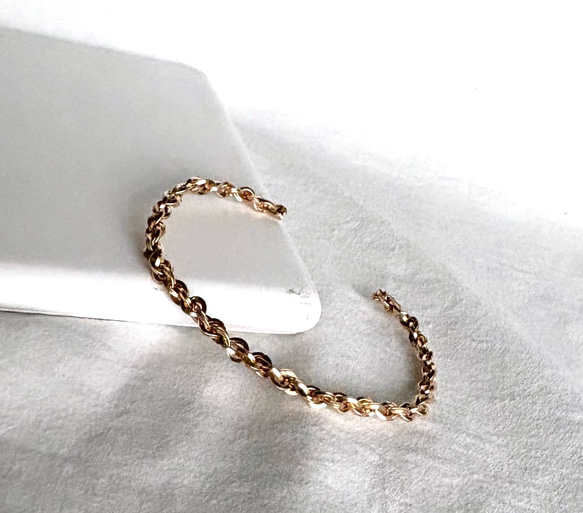 14kgf Knit bangle バングル　 8枚目の画像