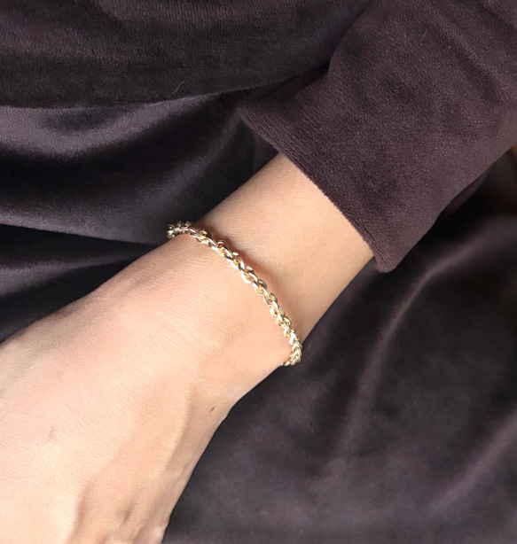 14kgf Knit bangle バングル　 19枚目の画像