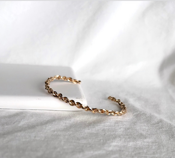 14kgf Knit bangle バングル　 6枚目の画像