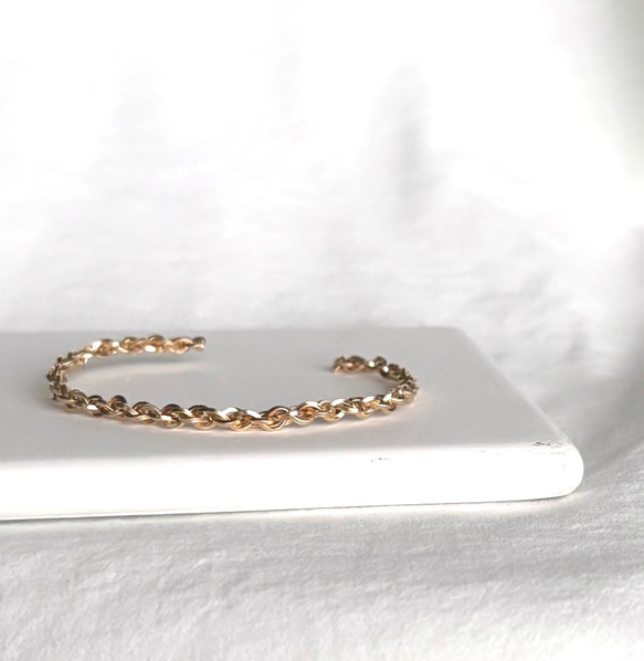14kgf Knit bangle バングル　 3枚目の画像