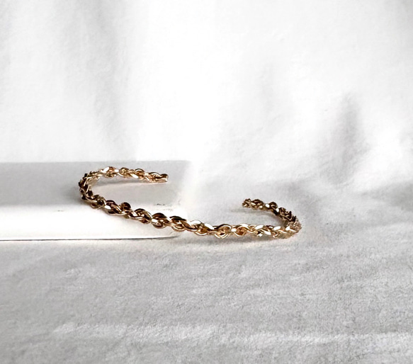 14kgf Knit bangle バングル　 7枚目の画像