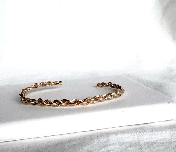14kgf Knit bangle バングル　 4枚目の画像
