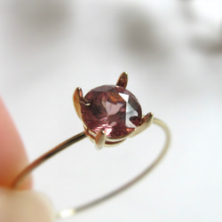 発色美】5mm美粒「クロムダイオプサイト」リング 指輪・リング KUON