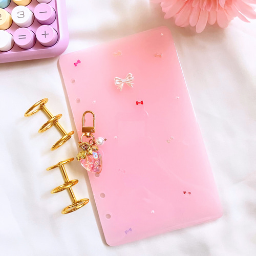 A6 レジン貯金バインダー｜積立貯金・セービングチャレンジ・家計管理