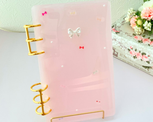 A6 レジン貯金バインダー｜積立貯金・セービングチャレンジ・家計管理