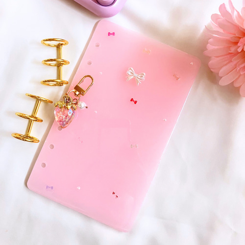 レジンバインダーA6　saving challenge セービングバインダー貯金 A6 レジン貯金バインダー｜積立貯金・セービングチャレンジ・家計管理