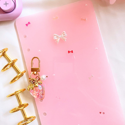 A6 レジン貯金バインダー｜積立貯金・セービングチャレンジ・家計管理