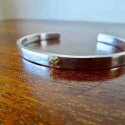 仁尾彫金『アイアンクロスネックレスチェーン60cm』ハンドメイド453