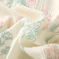 パジャマ 長袖レディース上下セット春秋冬ダブルガーゼ 寝巻き 5枚目の画像