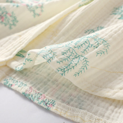 パジャマ 長袖レディース上下セット春秋冬ダブルガーゼ 寝巻き 12枚目の画像