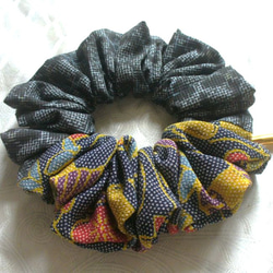 難有難隠し帽子 30*64㌢ 霰地紋 扇疋田意匠 キャップ 室内帽子 シルク