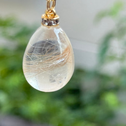 【選べるデザイン】うちの子の毛で作る 世界に一つのアクセサリー　ネックレス　キーホルダー　バッグチャーム 9枚目の画像