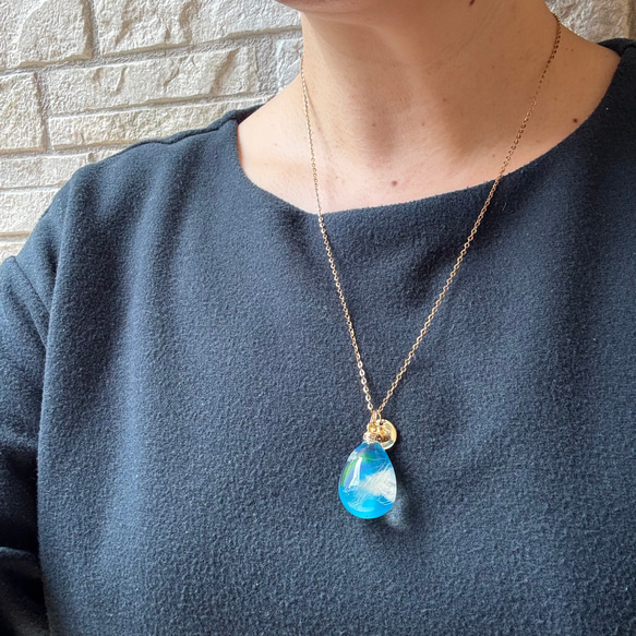 【選べるデザイン】うちの子の毛で作る 世界に一つのアクセサリー　ネックレス　キーホルダー　バッグチャーム 14枚目の画像