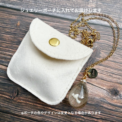 【選べるデザイン】うちの子の毛で作る 世界に一つのアクセサリー　ネックレス　キーホルダー　バッグチャーム 19枚目の画像