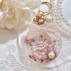 レジン あじさい コットンパール シェイカー シャカシャカ