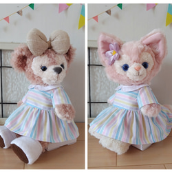 シェリーメイ*ダッフィー【ぬいぐるみバッジ・ぬいば】コスチューム