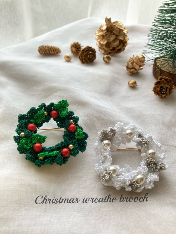 クリスマスリース　受注製作 受注制作】クリスマスリース ⓐ *↟⍋*↟ ドライフラワー kaguwa 通販