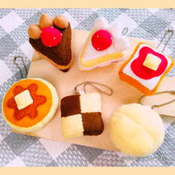 フェルトおままごと クッキー屋さん♪選べるクッキー6枚セット