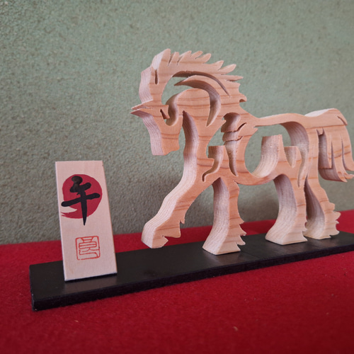 2026年干支 午 [木工アート] その他インテリア雑貨 makochin 通販