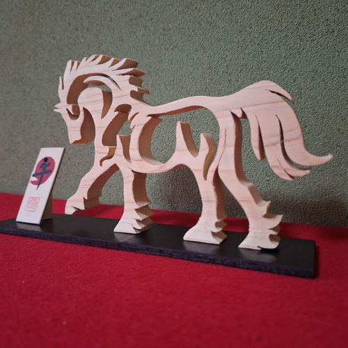 2026年干支 午 [木工アート] その他インテリア雑貨 makochin 通販