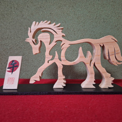 切り絵アート 駿馬 切り絵 makochin 通販 12209723｜Creema(クリーマ