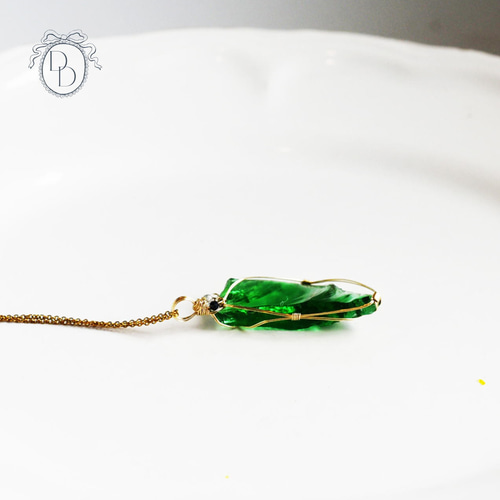 アンダラクリスタル 14kgfペンダントトップ　マーリーン【sa4428】 アンダラクリスタル 14kgfペンダントトップ マーリーン【sa4428