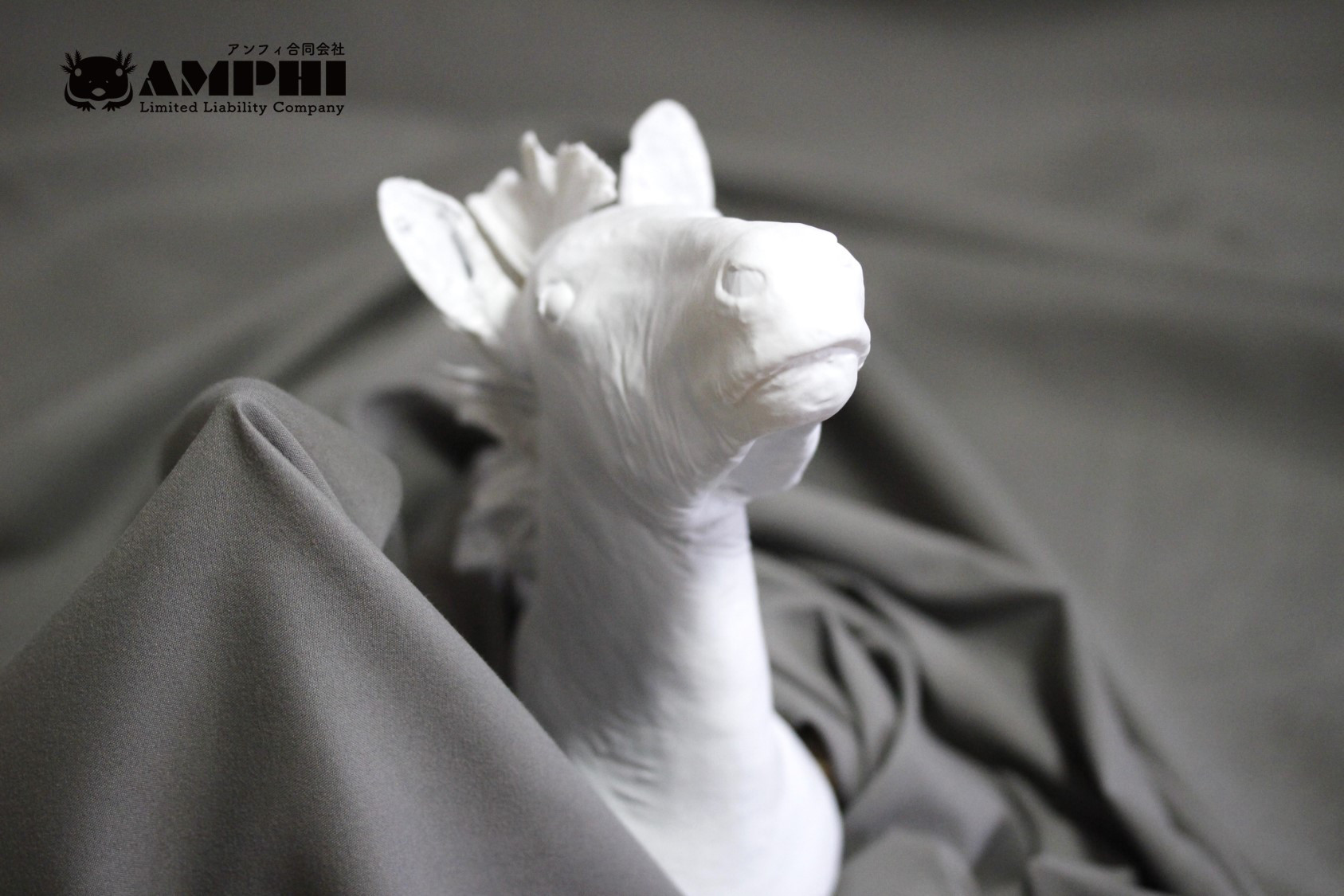 サバンナシマウマ（Equus quagga）のミニトロフィー 壁掛け可能レプリカ