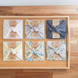 紅茶とハンカチのプチギフト 贈り物 ギフト プレゼント 退職 手土産 お礼 感謝 お祝い 2枚目の画像