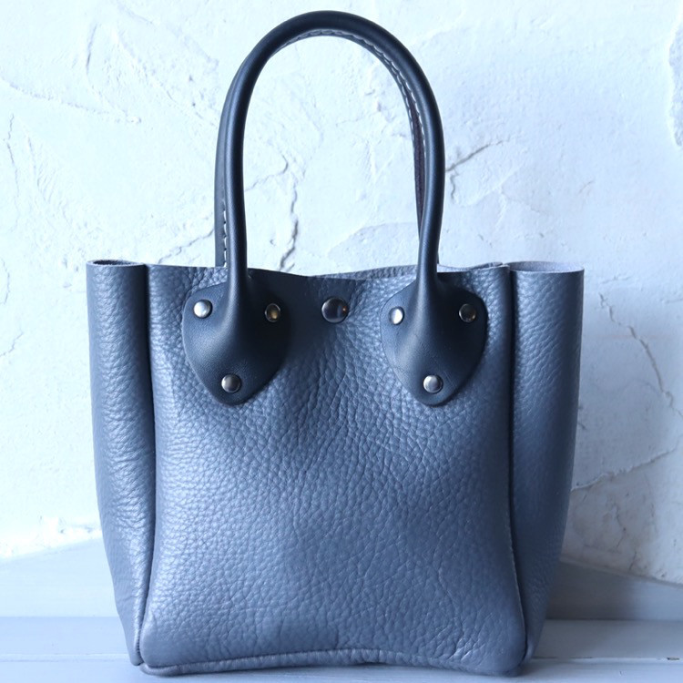 軽量 ミニバッグ トートバッグ 柔らかい 本革 ハンドメイド 10153