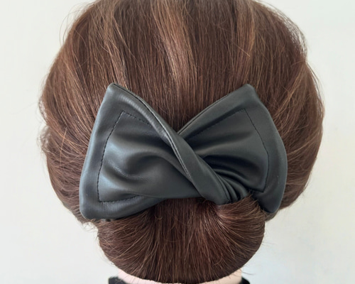 デフトバン細め お団子メーカー ヘアアクセサリー シニヨン 秋冬