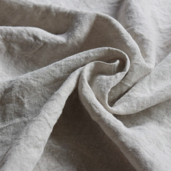 【2m以上専用ページ】 遠州織物 普通地 [リネン100%] 平織り 25番 生地 ナチュラル 2枚目の画像