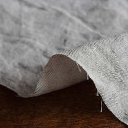 【2m以上専用ページ】 遠州織物 普通地 [リネン100%] 平織り 25番 生地 ナチュラル 3枚目の画像