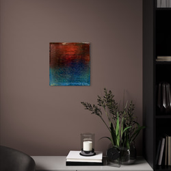 品販売　Yuji hamamura現画アートパネル  （暁の海）NO.39  ジャケットサイズ 9枚目の画像