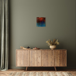 品販売　Yuji hamamura現画アートパネル  （暁の海）NO.39  ジャケットサイズ 4枚目の画像