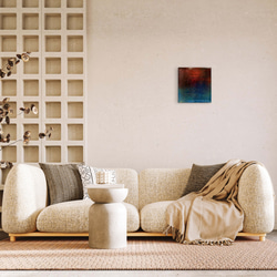 品販売　Yuji hamamura現画アートパネル  （暁の海）NO.39  ジャケットサイズ 5枚目の画像