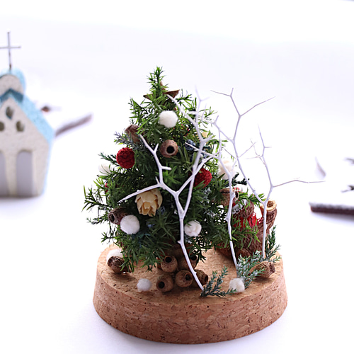 クリスマス2025】森のクリスマスツリーガラスドーム～bearサンタ