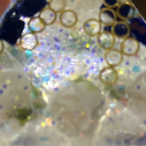 23 オルゴナイト　レムリアの青い石と薔薇と愛　予祝引き寄せ　ツインレイ電磁波 23 オルゴナイト レムリアの青い石と薔薇と愛 予祝引き寄せ ツインレイ